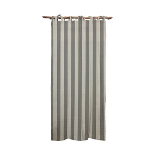 Siva zavjesa Really Nice Things Cortina Hogar Grey Stripes