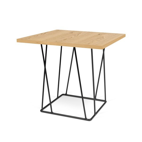 Stol za kavu s crnim nogama TemaHome Helix, 50 x 50 cm-image-1