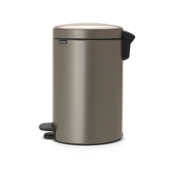 Smeđe-siva kanta za smeće s pedalom Brabantia Newicon, 12 l-image-2