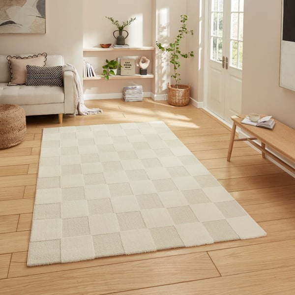 Krem tepih 120x170 cm Elio Cream – Think Rugs-image-1