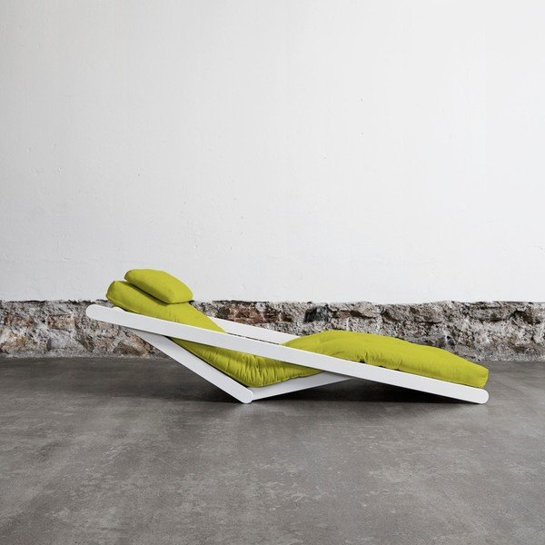Varijabilna ležaljka Karup Figo White / Pistachio-image-2
