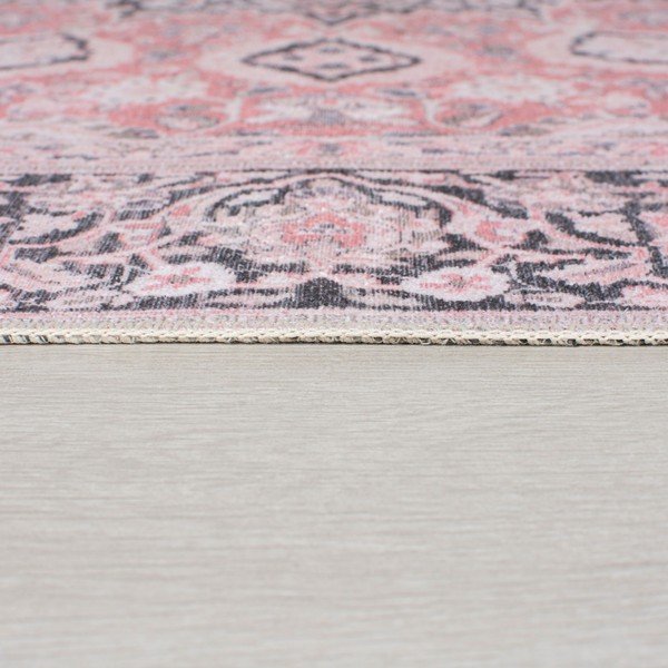 Ružičasta periva staza 60x230 cm FOLD Somerton – Flair Rugs-image-3