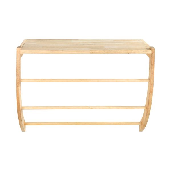 Zidna drvena polica Wenko Norway-image-3