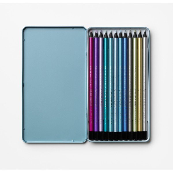 Bojice u setu Metallic – Printworks