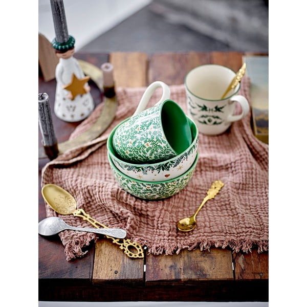 Anđeli od poliresina s božićnim motivom u setu od 4 kom Abba - Bloomingville-image-1