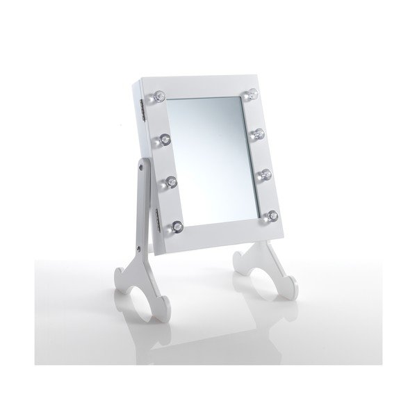 Kozmetičko ogledalo s osvjetljenjem 29x44 cm Coffer Lux LED – Tomasucci-image-3