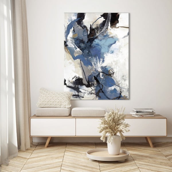 Slika 90x120 cm Blue Vibes – Malerifabrikken-image-2