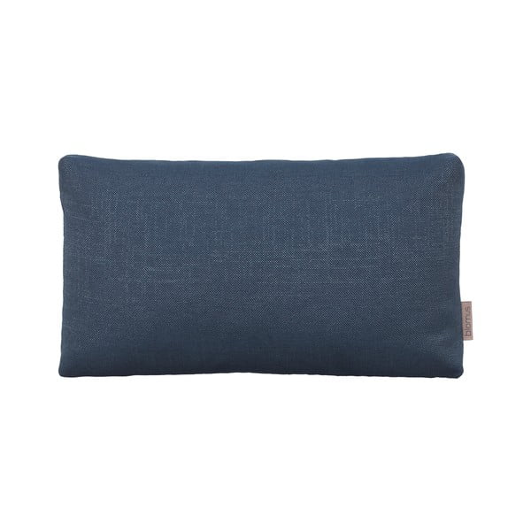Tamnoplava pamučna jastučnica Blomus, 50 x 30 cm