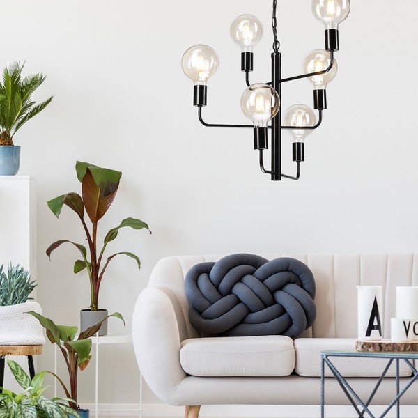 Crna viseća lampa - LAMKUR-image-1