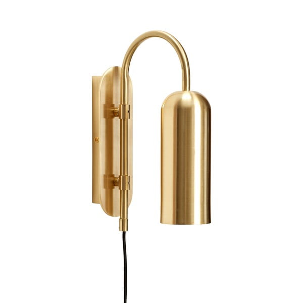 Zidna lampa u zlatnoj boji Zenith – Hübsch