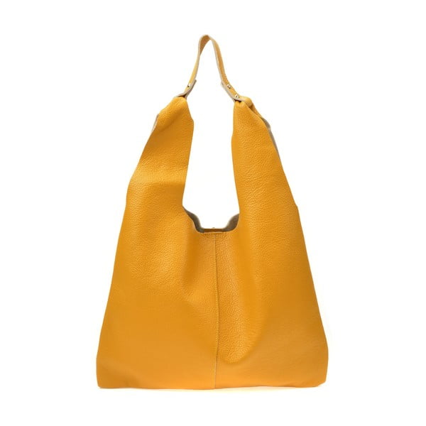 Smeđa ženska kožna torbica Sofia Cardoni