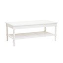 Bijeli stolić za kavu 60x120 cm Heritage – Premier Housewares