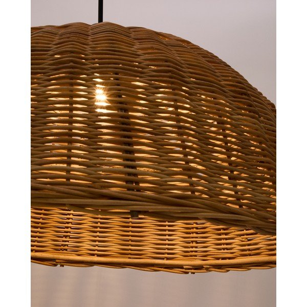 Sjenilo u prirodnoj boji ø 80 cm Jornets – Kave Home-image-1