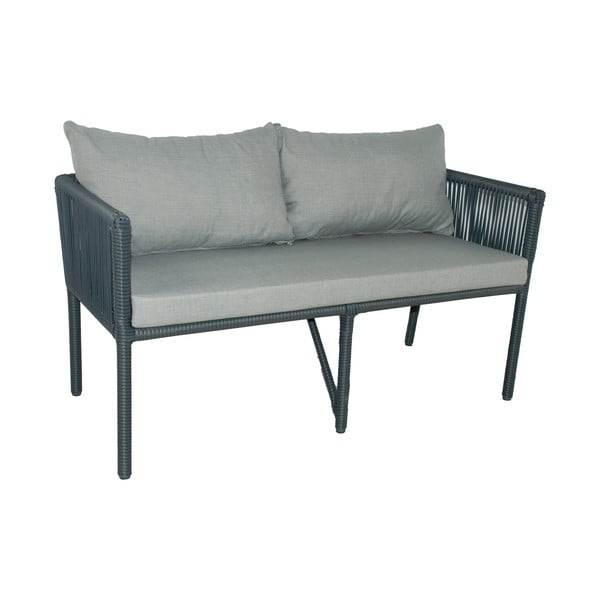 Sivi vrtni blagovaonski set od umjetnog ratana za 6 osoba Vera 2 – Floriane Garden-image-1