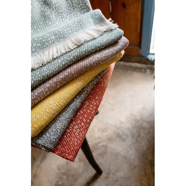 Rozi pokrivač s udjelom pamuka Euromant Dotty Diamond, 140 x 180 cm-image-2