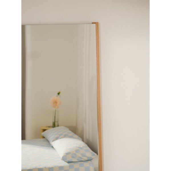 Zidno ogledalo s okvirom od masivnog drveta 60x160 cm Lun – noo.ma-image-3