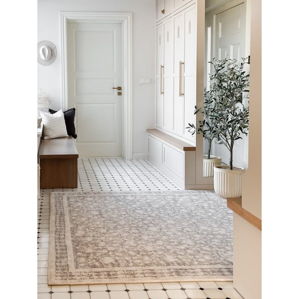 Bež vunen tepih 200x300 cm Agnus Granny – Agnella-image-1