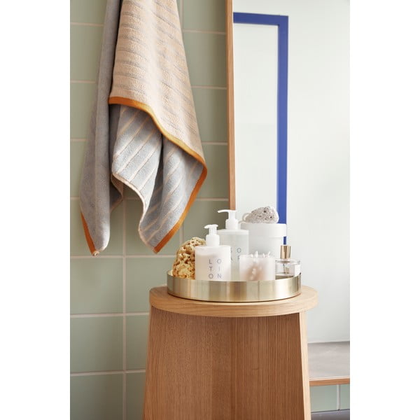 Stolac u dekoru hrasta u prirodnoj boji Split – Hübsch-image-2