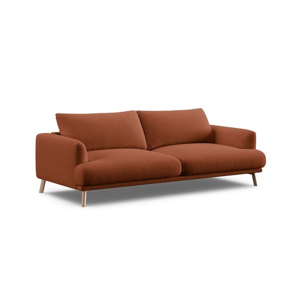 Sofa boja terakote 200 cm Naomi – Micadoni 