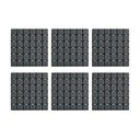 Protuklizne prostirke u setu 5 kom za kadu 13x13 cm Quadro – MSV