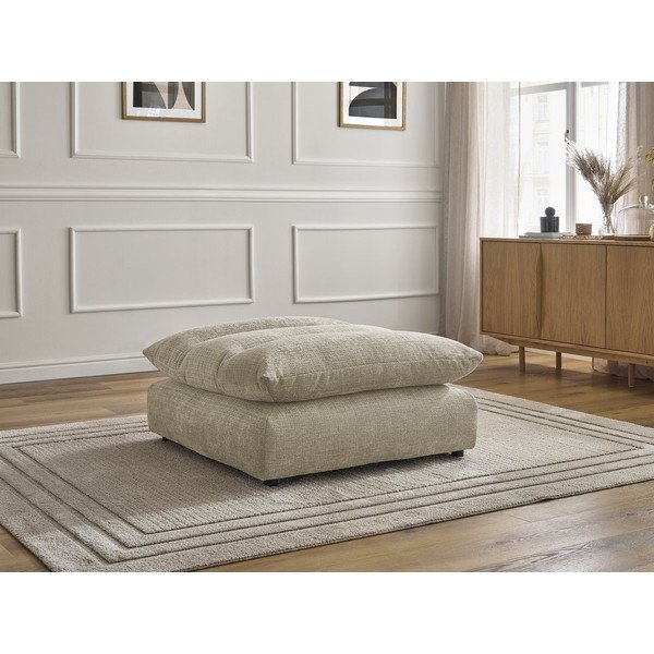 Bež tabure od šenila Neil – Bobochic Paris-image-1