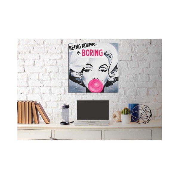 Zidna slika na platnu Pop Art, 45 x 45 cm-image-1