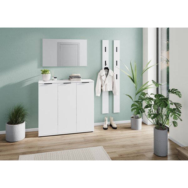 Bijeli ormarić za cipele Stanton – Germania-image-1