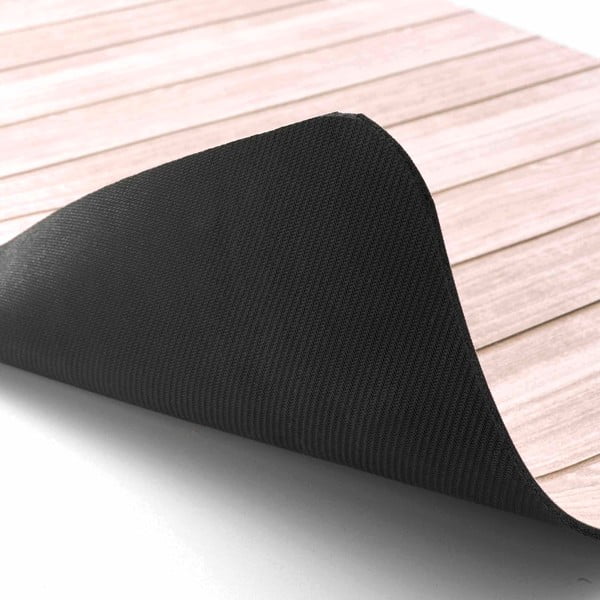 Smeđa gumena kupaonska prostirka 50x80 cm Calista – douceur d'intérieur-image-4