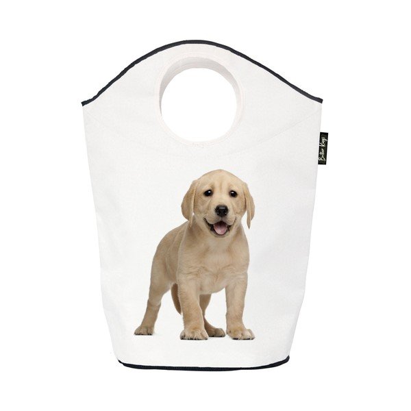 Bijela tekstilna dječja kutija za pohranu 57x26x70 cm The Cutest Ones – Butter Kings