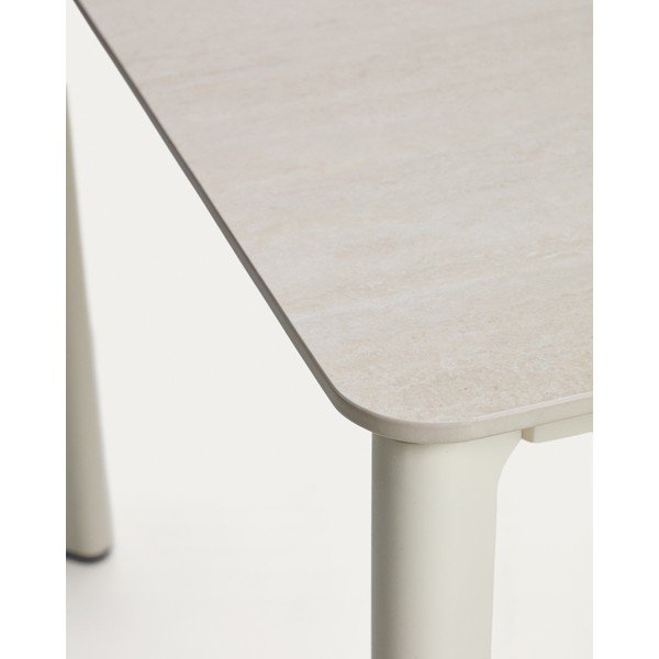 Vrtni stol s kamenom pločom stola 100x220 cm Anafi – Kave Home-image-3