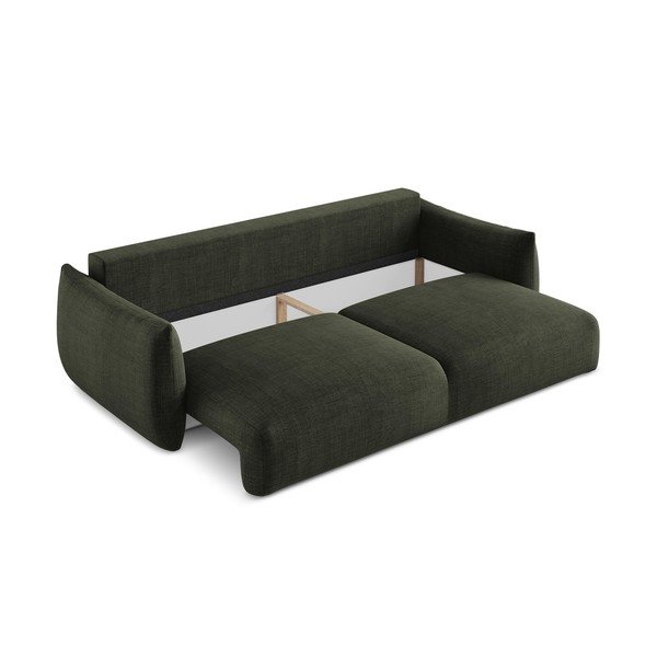 Zelena sklopiva sofa 230 cm Leila – Makamii-image-4