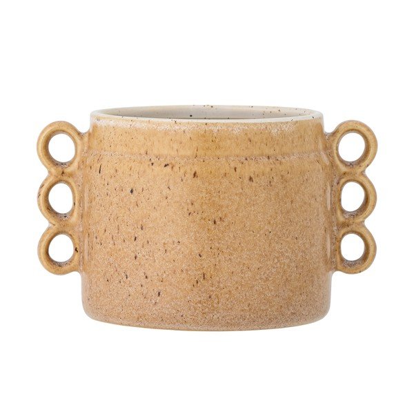 Ručno oslikana ukrasna tegla za cvijeće od kamenine ø 15 cm Souri – Bloomingville