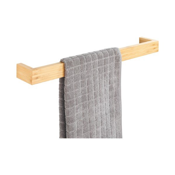 Zidni držač za ručnike od bambusa Wenko Light, širine 60 cm-image-1