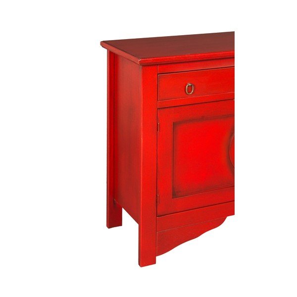 Evergreen House Credenza crvena komoda-image-2