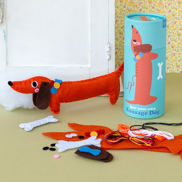 Kreativna igračka Sew Your Own Sausage Dog – Rex London-image-1