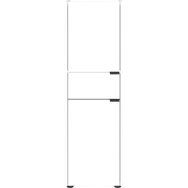 Bijeli visok kupaonski ormarić 34x111 cm Forano – Germania