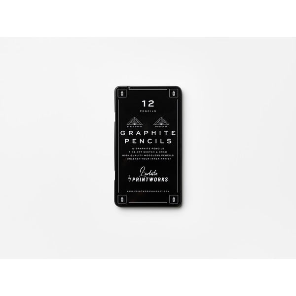 Olovke u setu 12 kom Graphite – Printworks-image-2