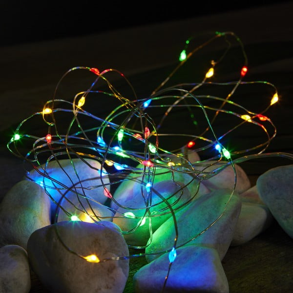 Lampice u boji LED lanac Star Trading Dew Drops, dužine 4 m