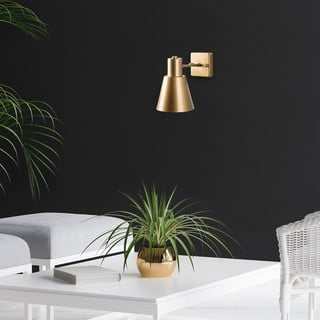 Zidna lampa u zlatnoj boji ø 14 cm Funnel – Opviq lights