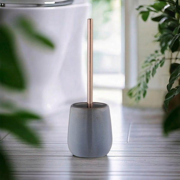 Siva keramička WC četka Sirmione – Wenko-image-1