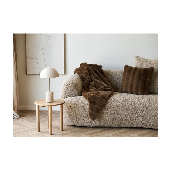 Ukrasni jastuk od umjetnog krzna 45x45 cm Galena – House Nordic-image-1