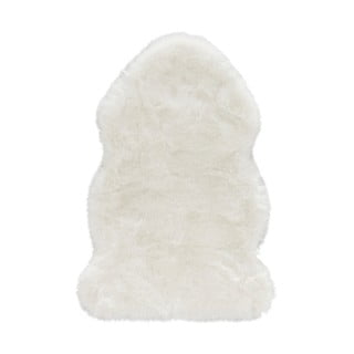 Bijelo umjetno krzno Mint Rugs Uni Soft, 60 x 90 cm