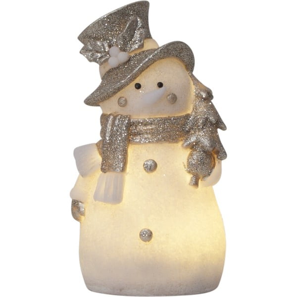 Bijeli/u srebrnoj boji svjetlosni ukras s božićnim motivom Buddy – Star Trading