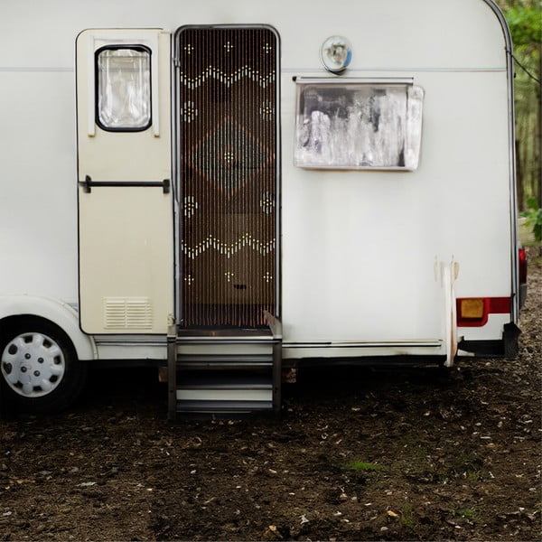 Zavjesa za vrata od bambusa u prirodnoj boji 90x200 cm Rhombus – Maximex-image-4