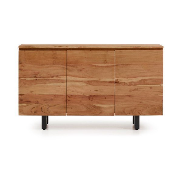 Komoda od masivnog bagrema u prirodnoj boji 150x88x40 cm Uxue – Kave Home