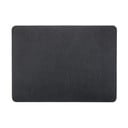 Crna prostirka s imitacijom kože ZicZacTogo, 33 x 45 cm