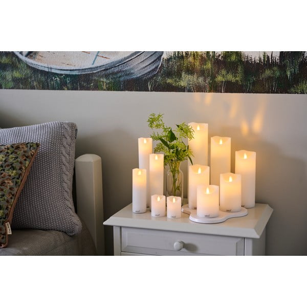 LED svijeće u setu 3 kom (visina 15 cm) Sara – Sirius-image-3