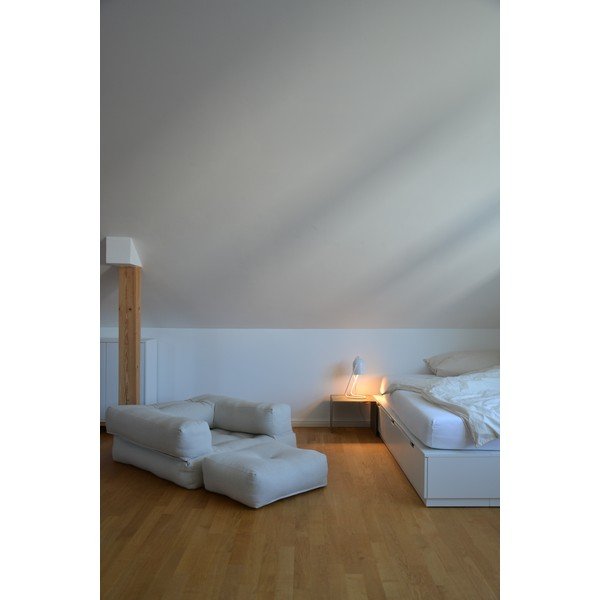 Promjenjiva fotelja Karup Design Cube Linen Beige-image-1