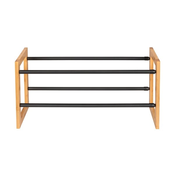 Crni/u prirodnoj boji metalni teleskopski stalak za cipele Ecori – Wenko-image-2