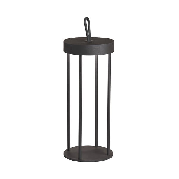 Crna LED stolna lampa (visina 36 cm) Kante – Fischer & Honsel